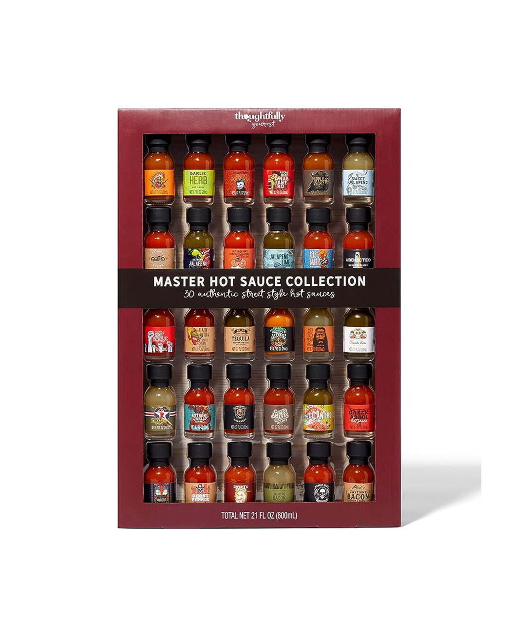 Thoughtfully Store Master Hot Sauce Collection Sampler Gift Set