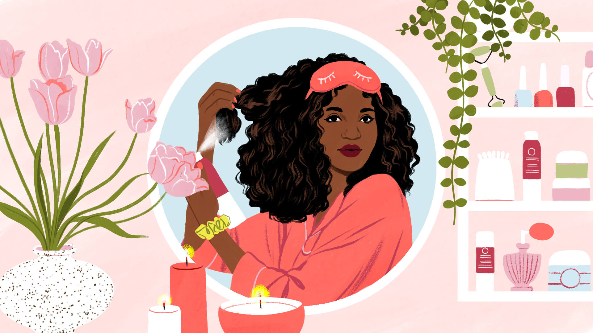 What Does Your WFH Hair Routine Say About You?