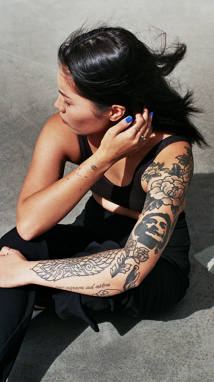 A Woman Full of Body Tattoos · Free Stock Photo