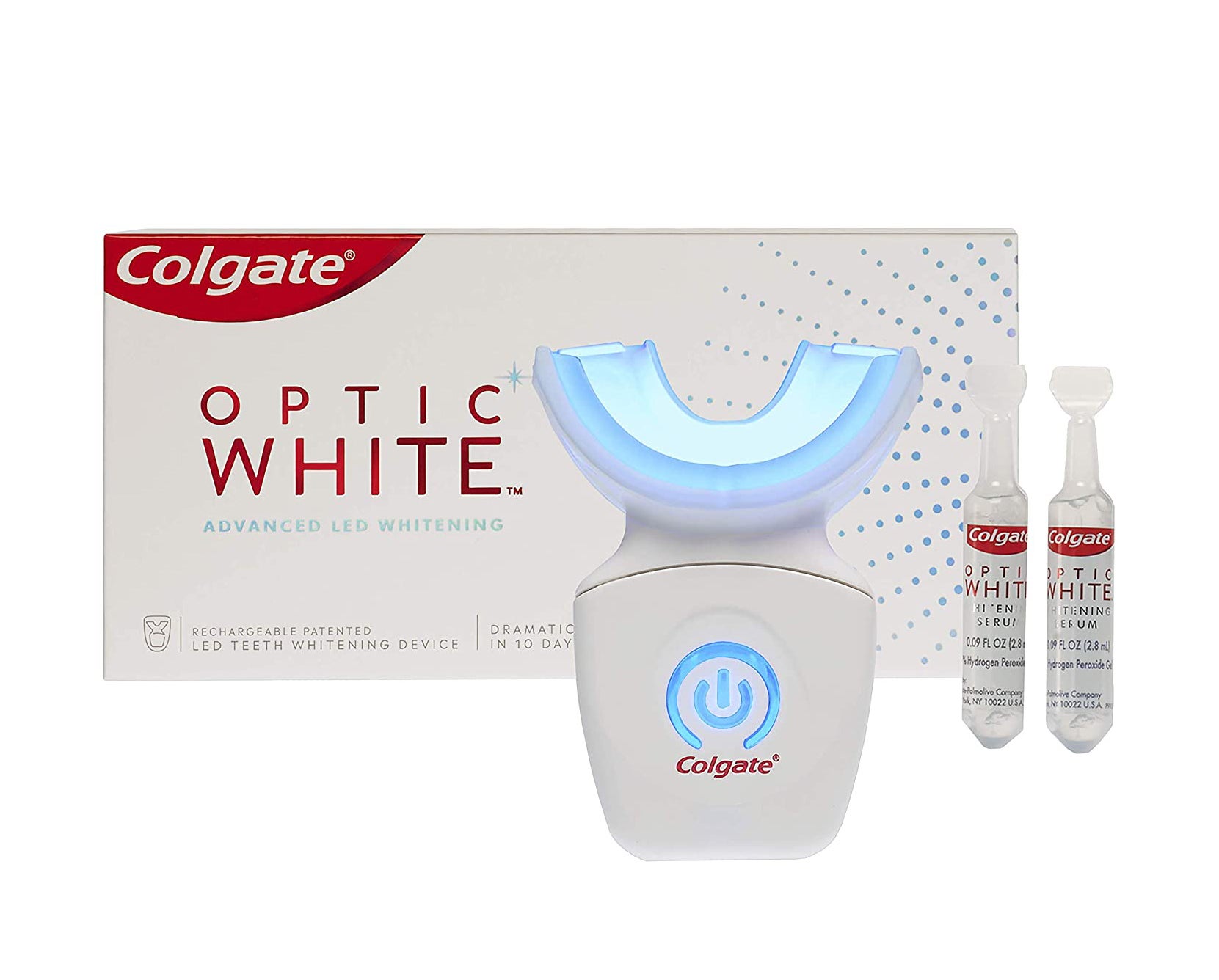 Colgate + Optic White Advanced LED Whitening