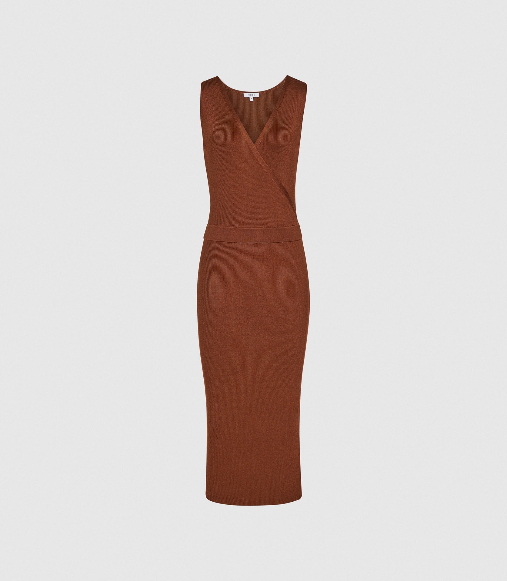 reiss rust dress