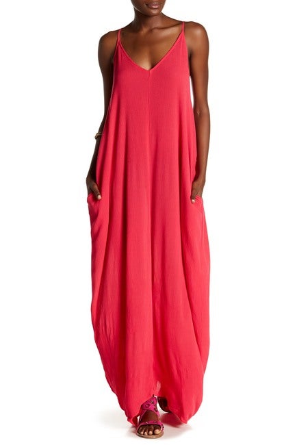 love stitch gauze maxi