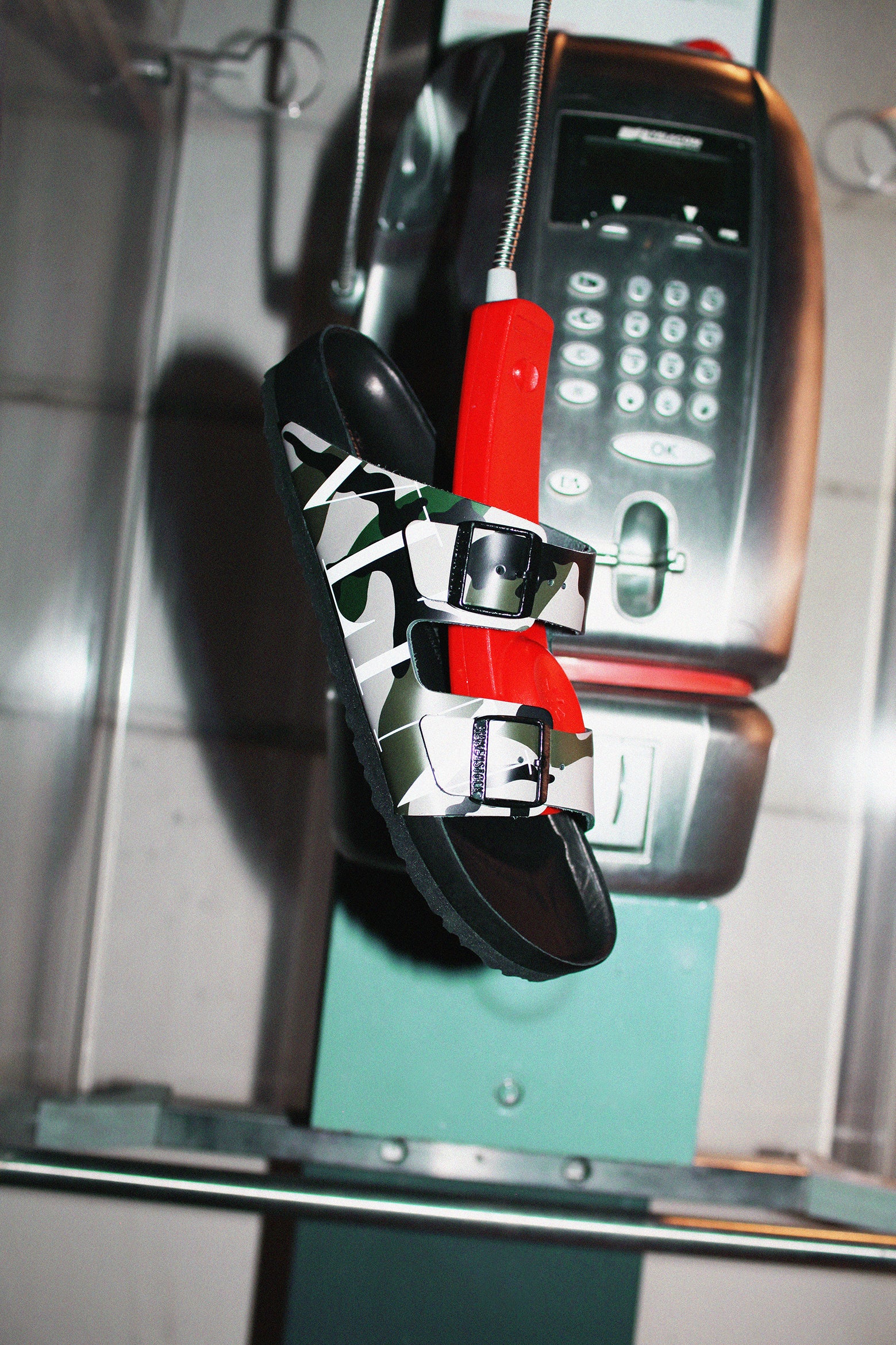 Valentino x Birkenstock Release Camo Arizona Sandals
