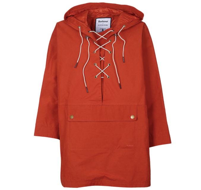 Barbour x Alexa Chung + Barbour Pippa Jacket In Orange