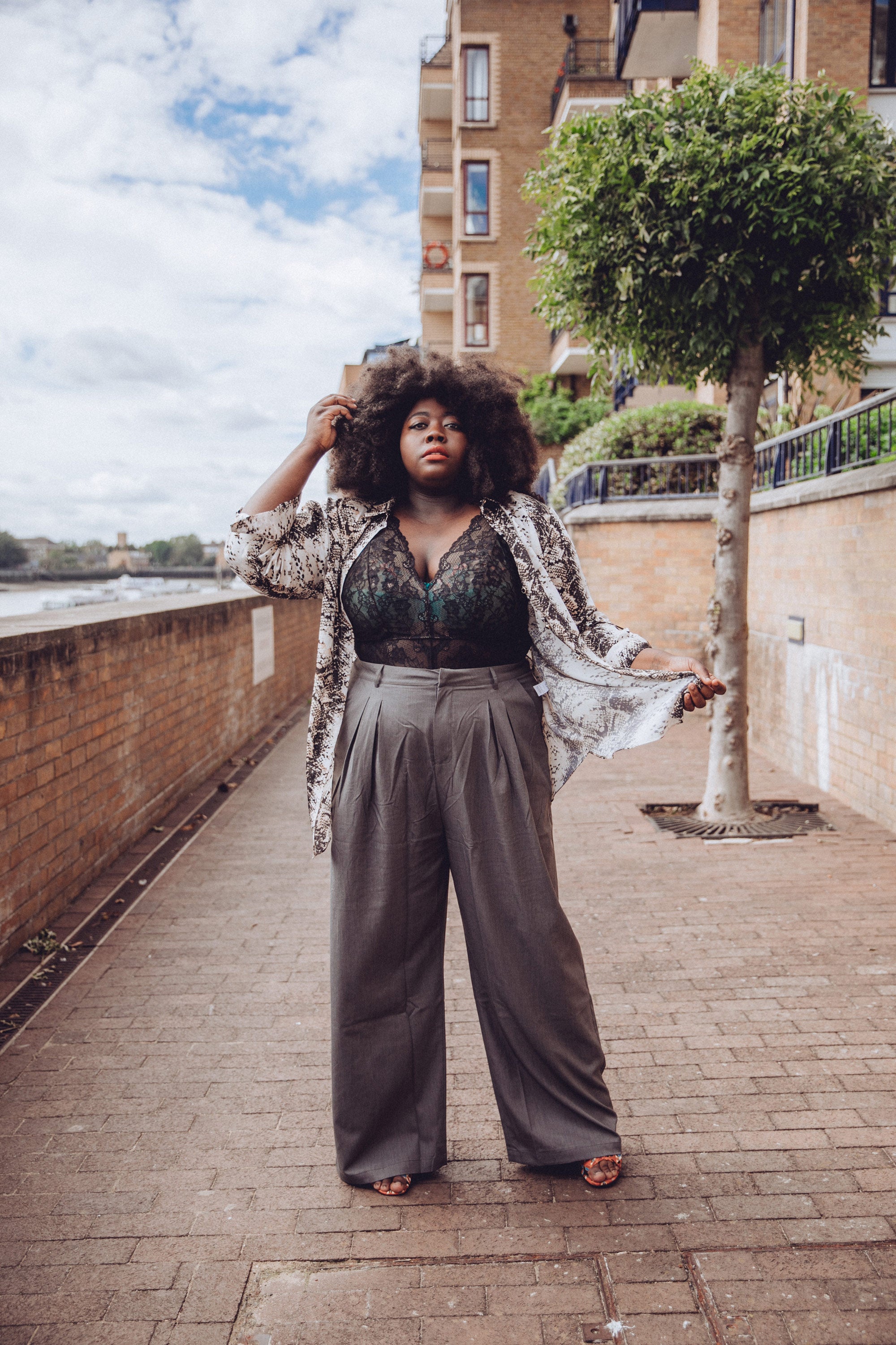 How To Wear Wide Leg Pants (Plus Size)