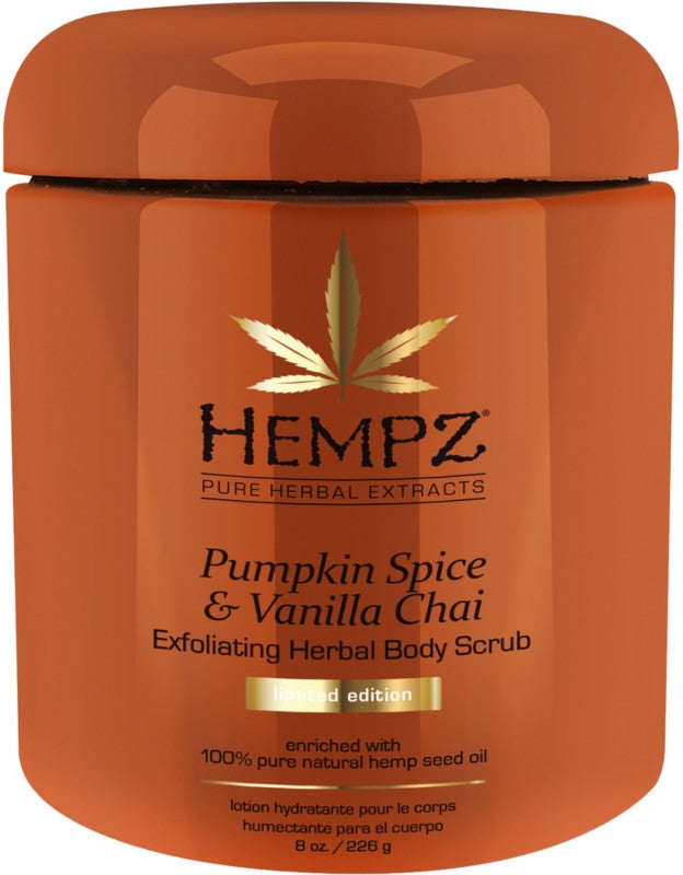 Hempz + Pumpkin Spice & Vanilla Chai Exfoliating Body Scrub