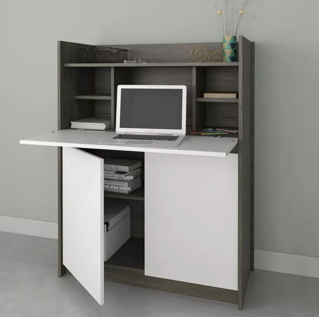 Nexera Chrono Secretary Desk
