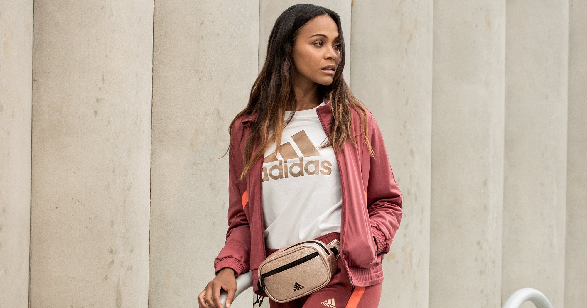 Zoe Saldana Kohls x Adidas Line Is Size-Inclusive
