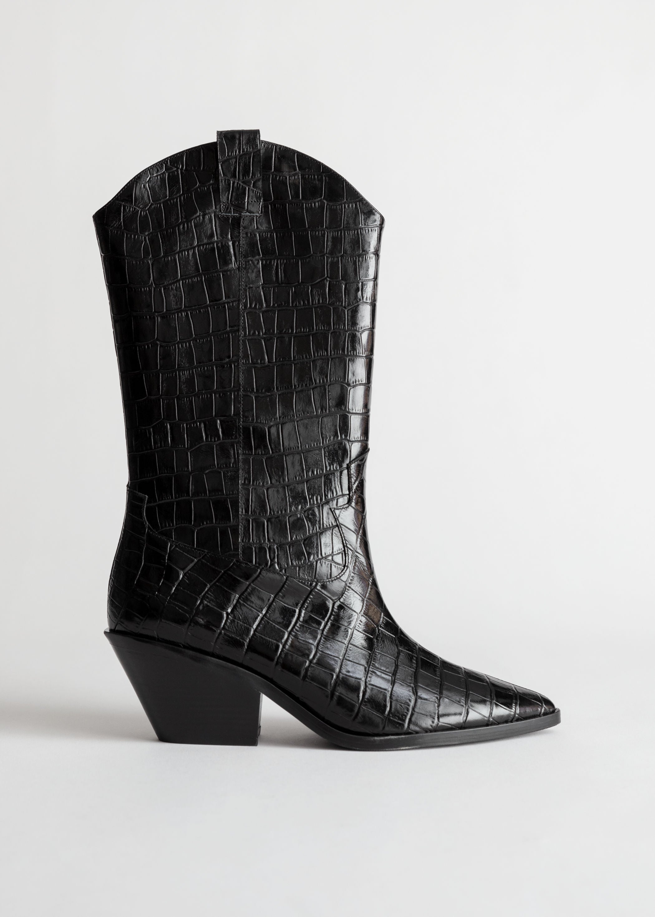 Buy > leather croc boots > in stock