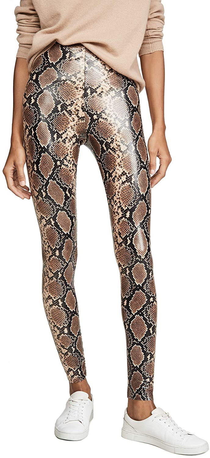 ashley mason high rise faux leather pants