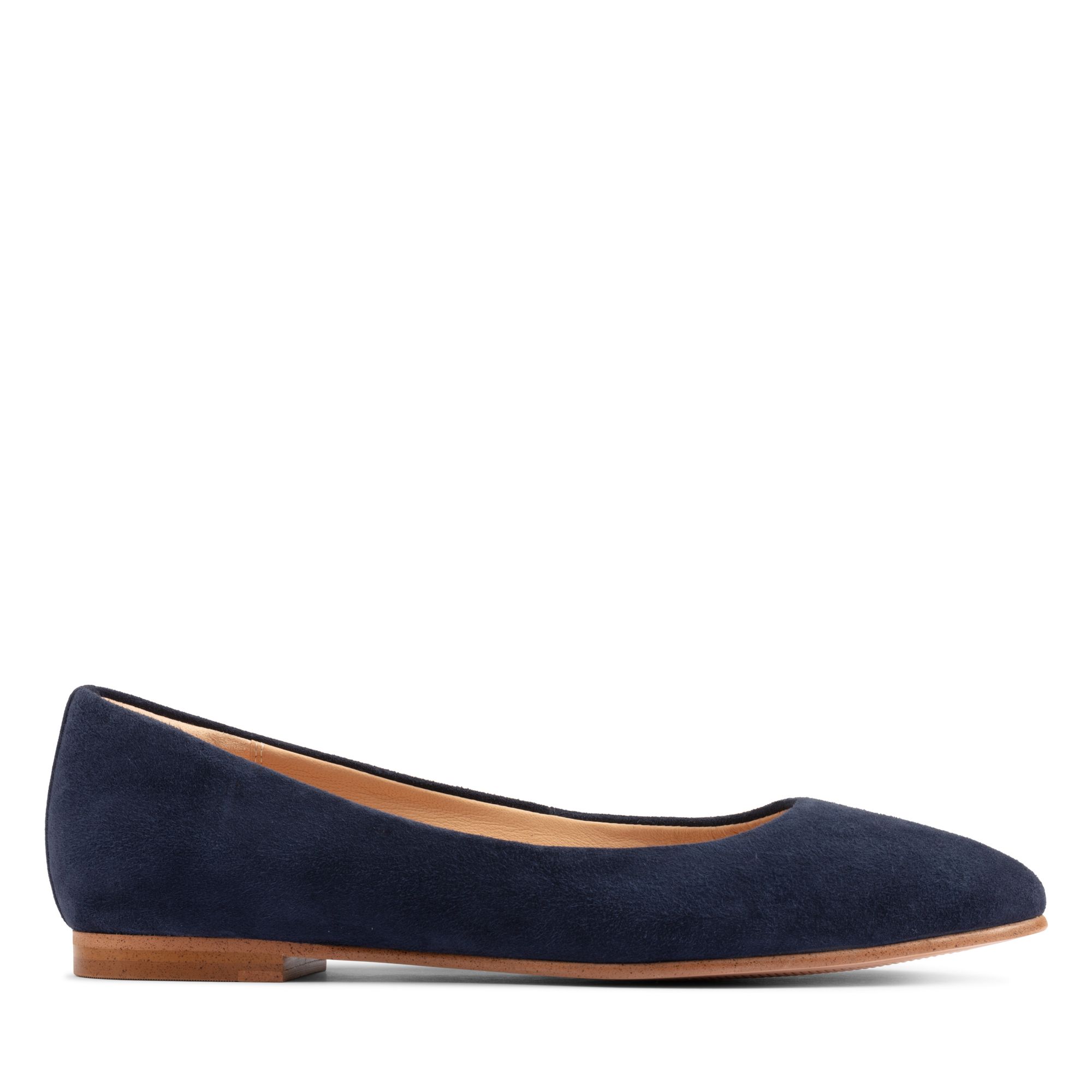 Clarks + Grace Piper Navy Suede