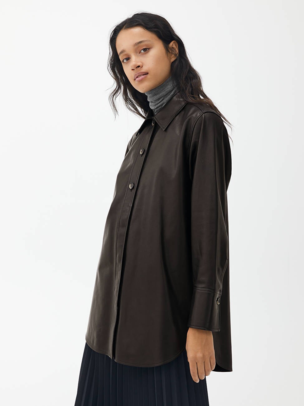 arket black t shirt