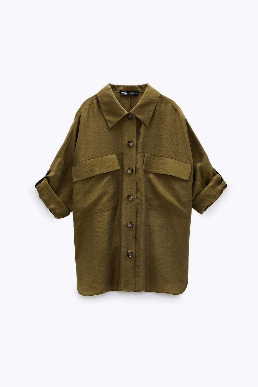 Zara + Oversized Overshirt