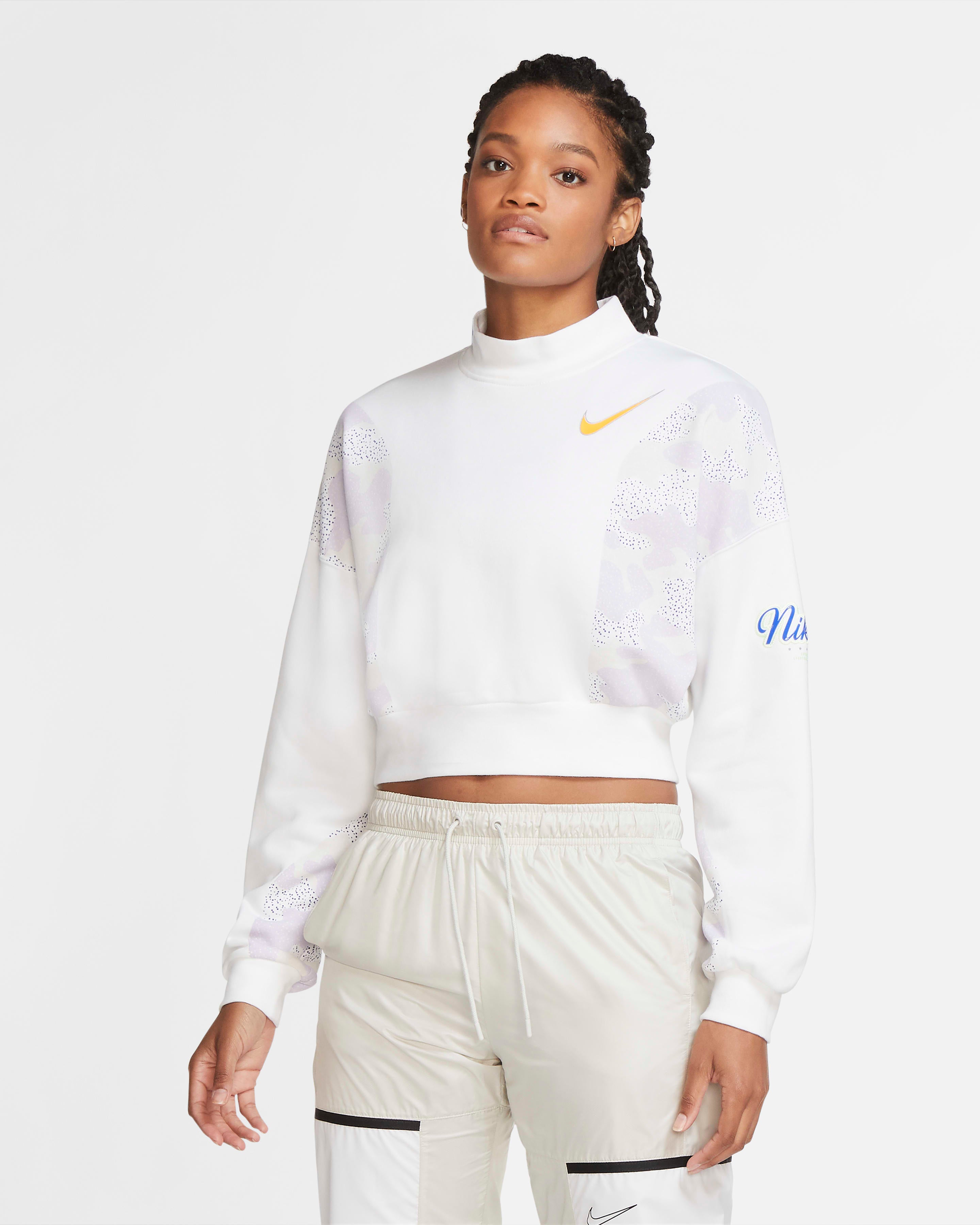 Nike + Fleece Crop Top