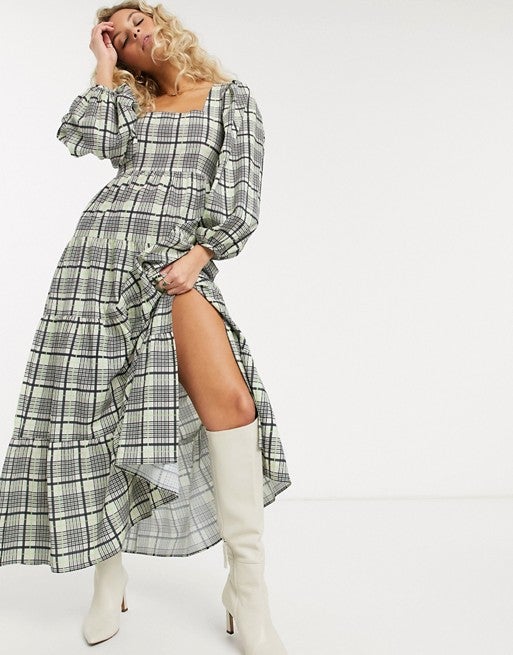 Topshop tiered on sale dress