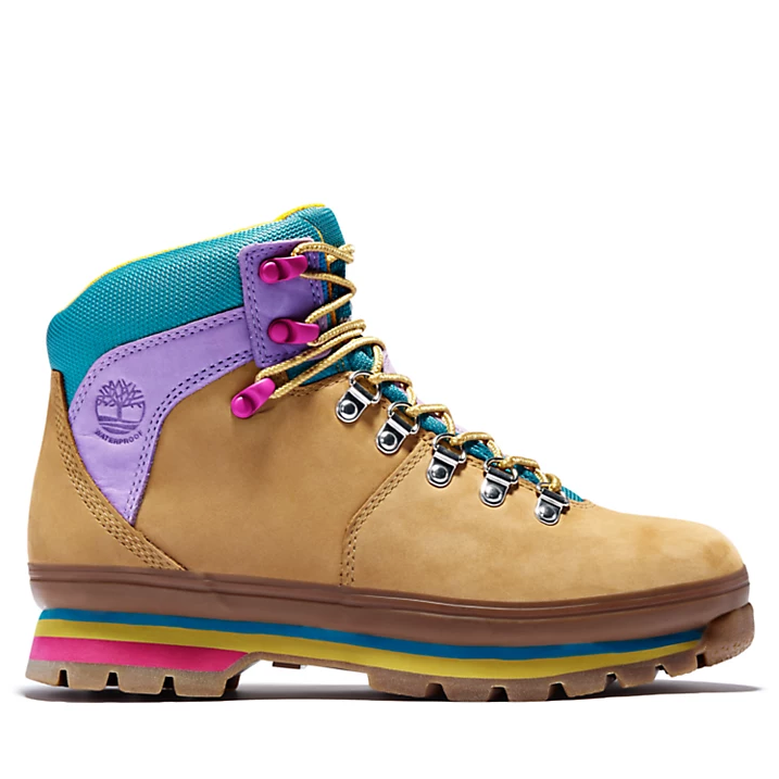 Timberland + Euro Hiker Mixed-Media Waterproof Boots