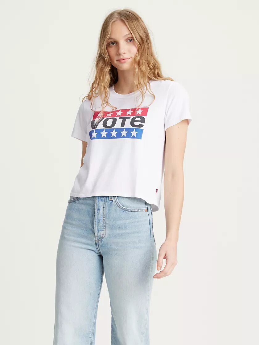 levi's tops and tees for women's