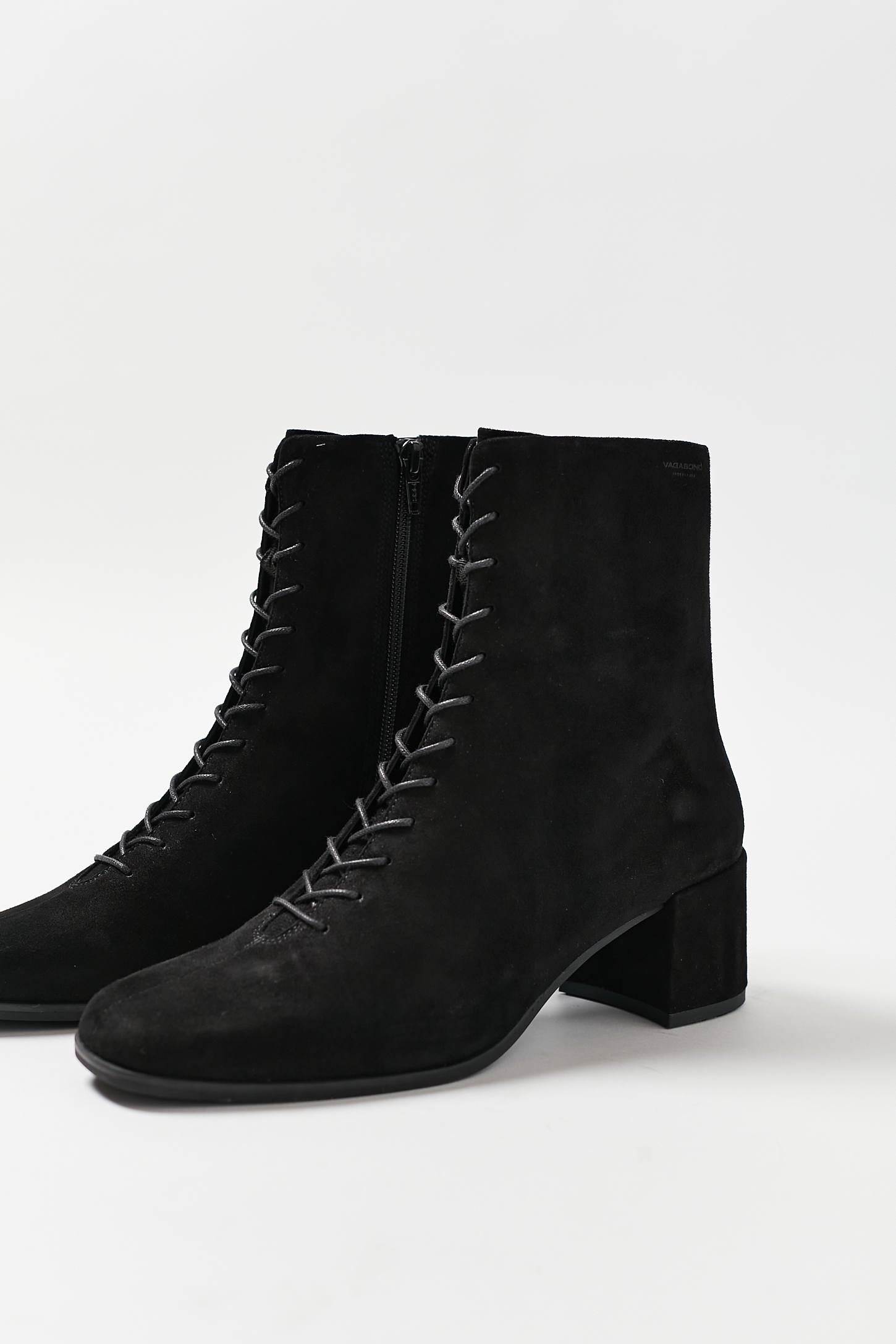 Vagabond mya suede lace sales up victorian pointed boot