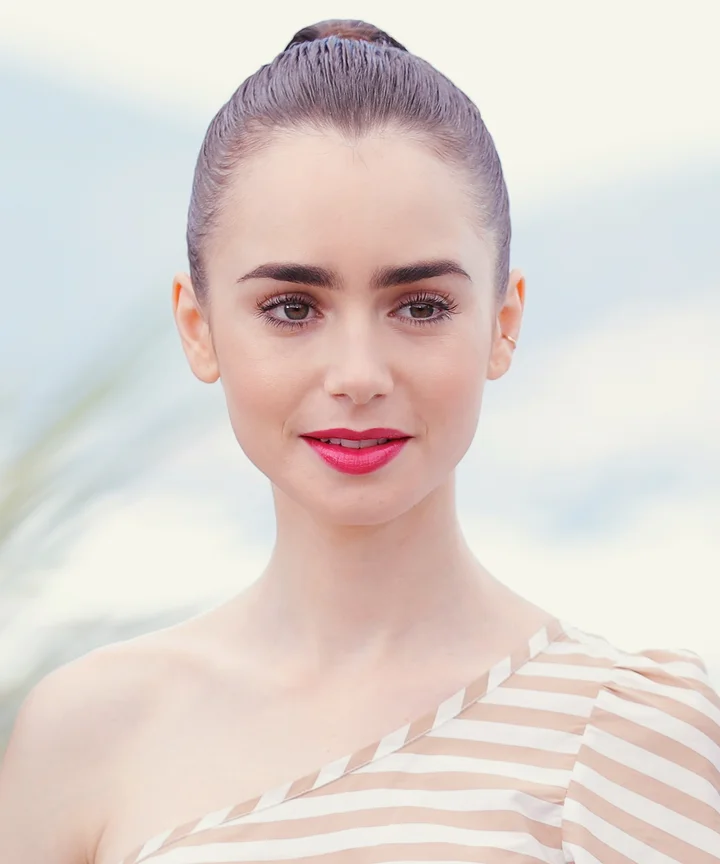 Lily Collins Is French Girl Beauty In