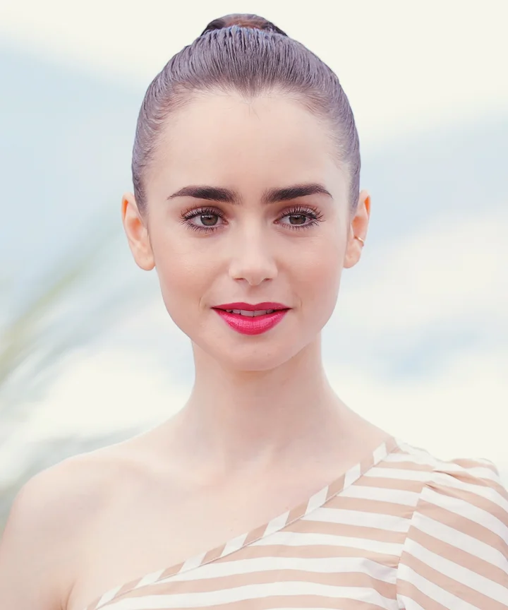 Lily Collins Beauty Inspo Fur Emily In Paris Fans