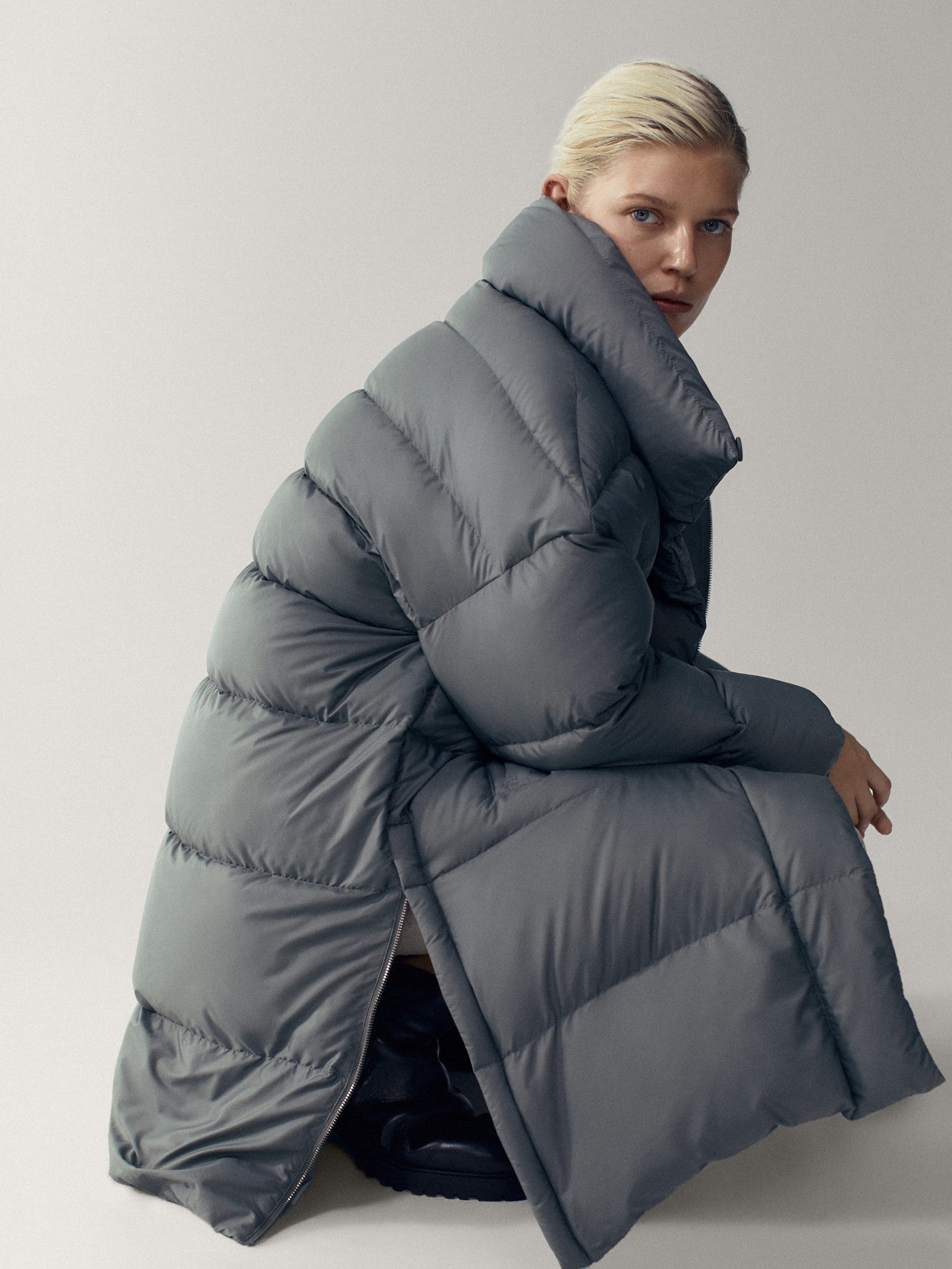 Dutti + Long Down Jacket