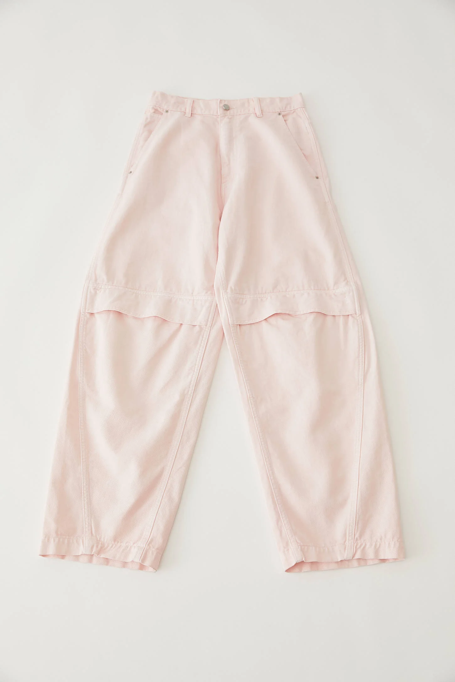 Y2k Baggy Wide Leg Pink Denim Pants - UrbanWearOutsiders