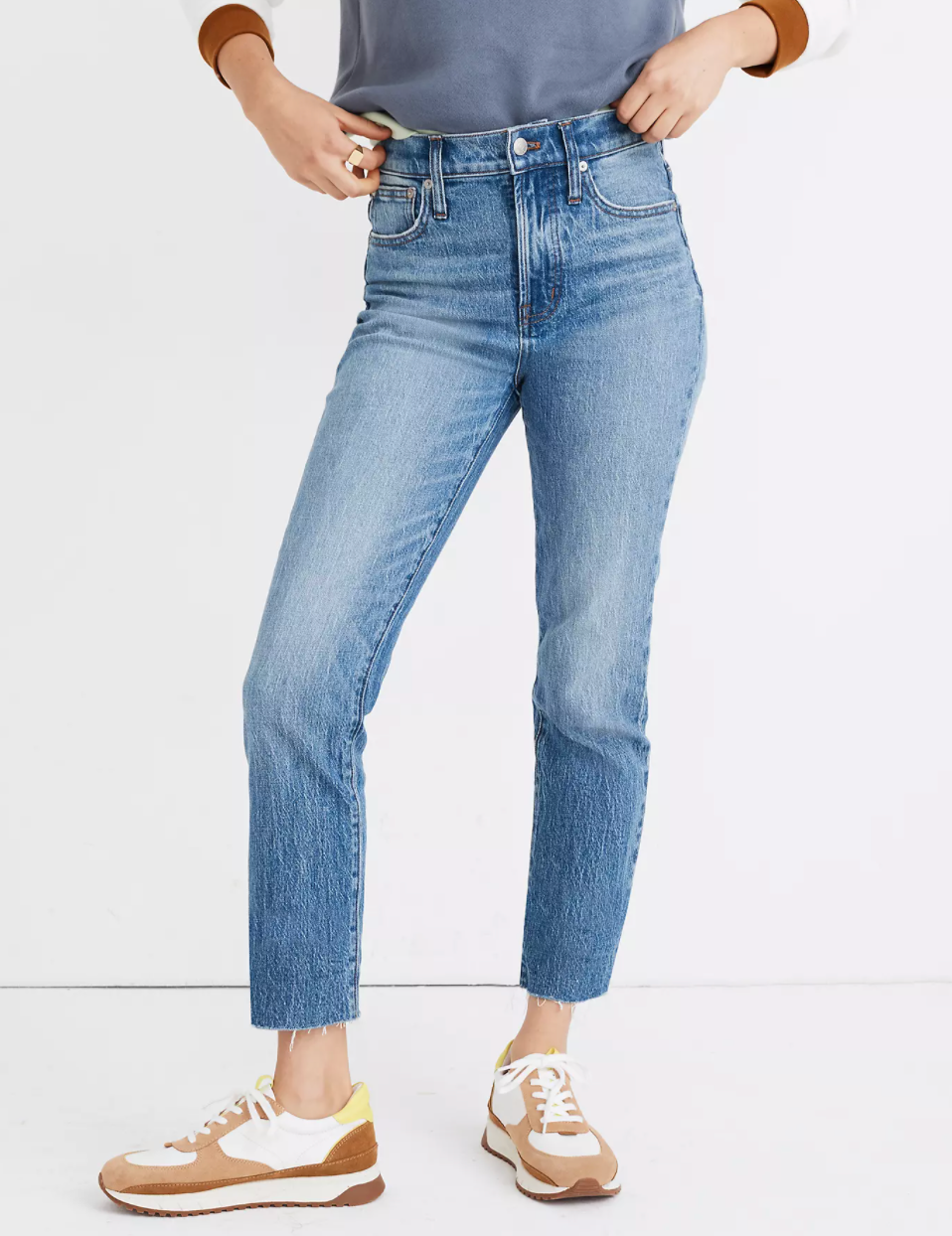 madewell denim hemming