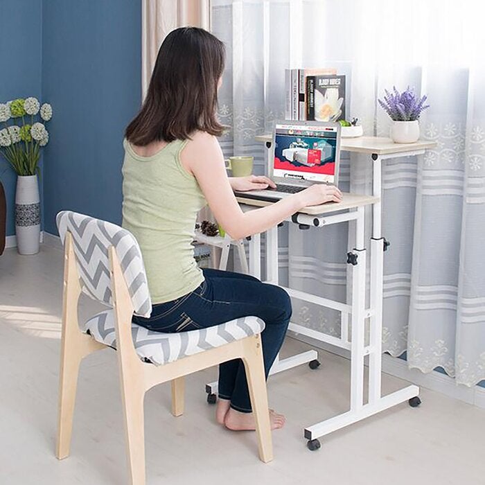 Mind Reader 2 Tier Sit and Stand Computer Desk