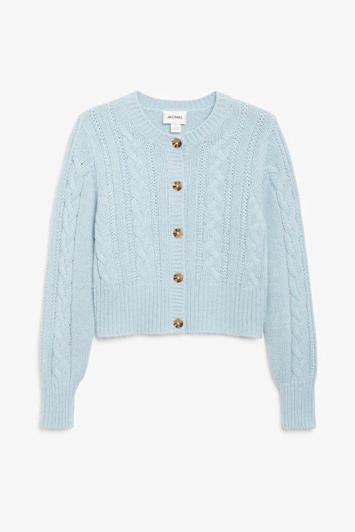 monki super soft cardigan