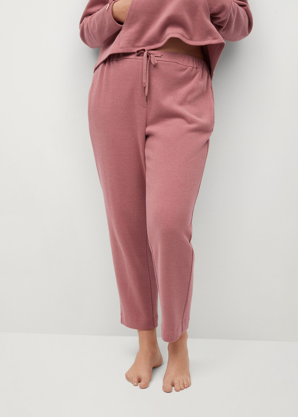 mango cotton pants