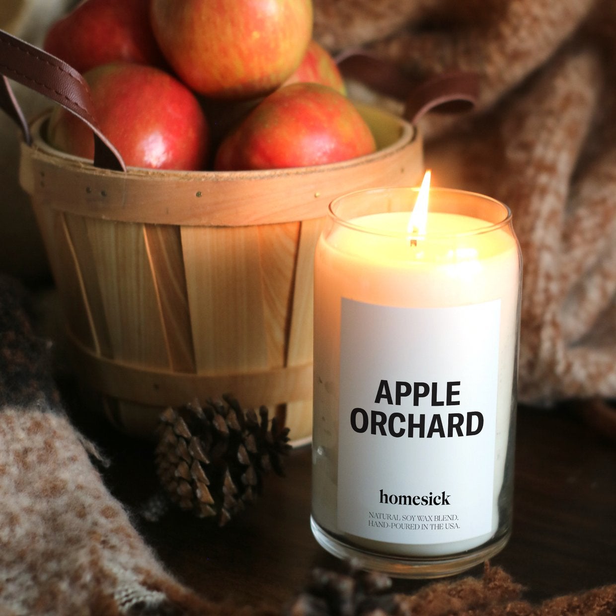 Homesick Candles + Apple Orchard Candle