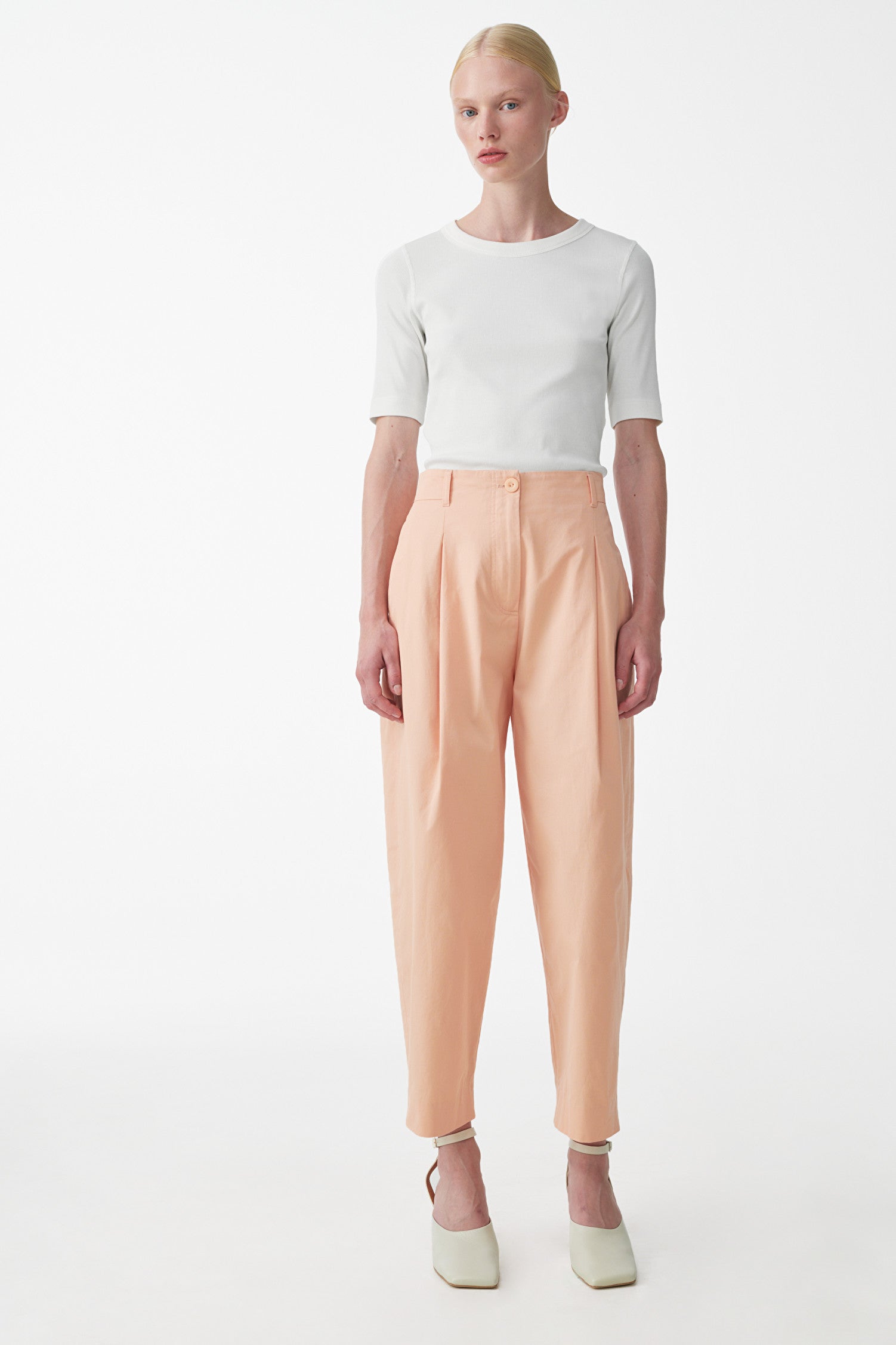 COS + Rounded Cotton Pants