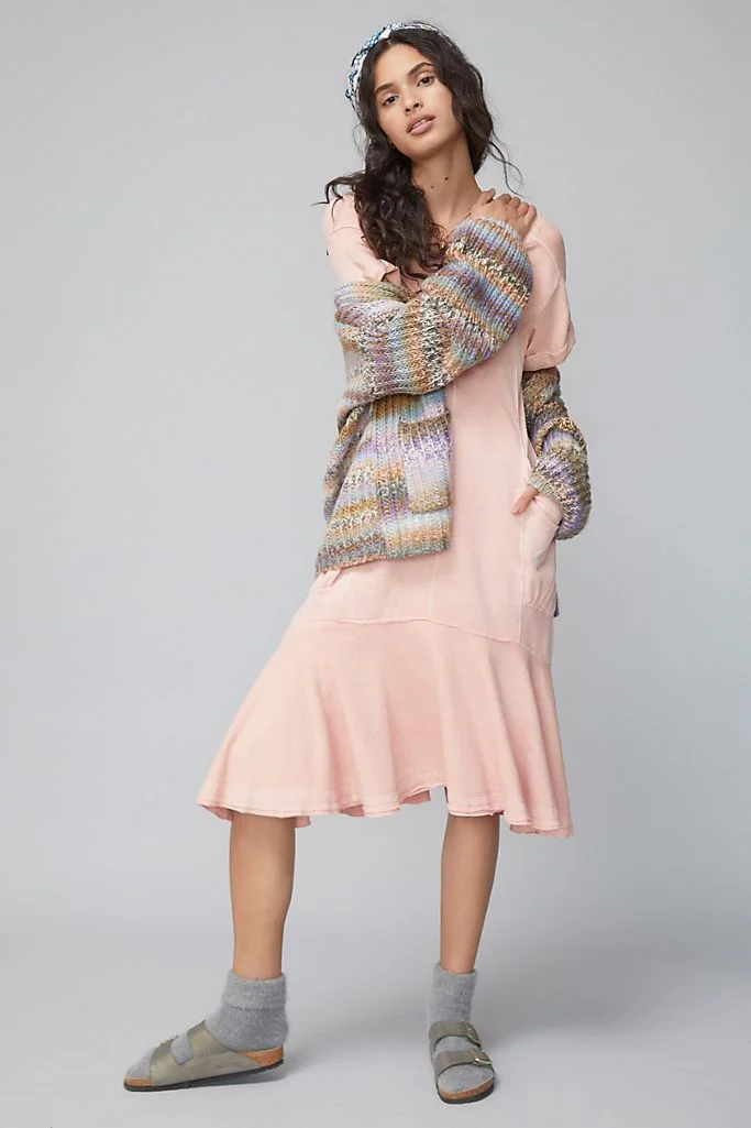 Saturday Sunday Anthropologie Joella Midi Dress