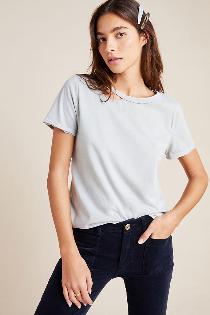 T.La Anthropologie + Mariela Cut-Out Tee