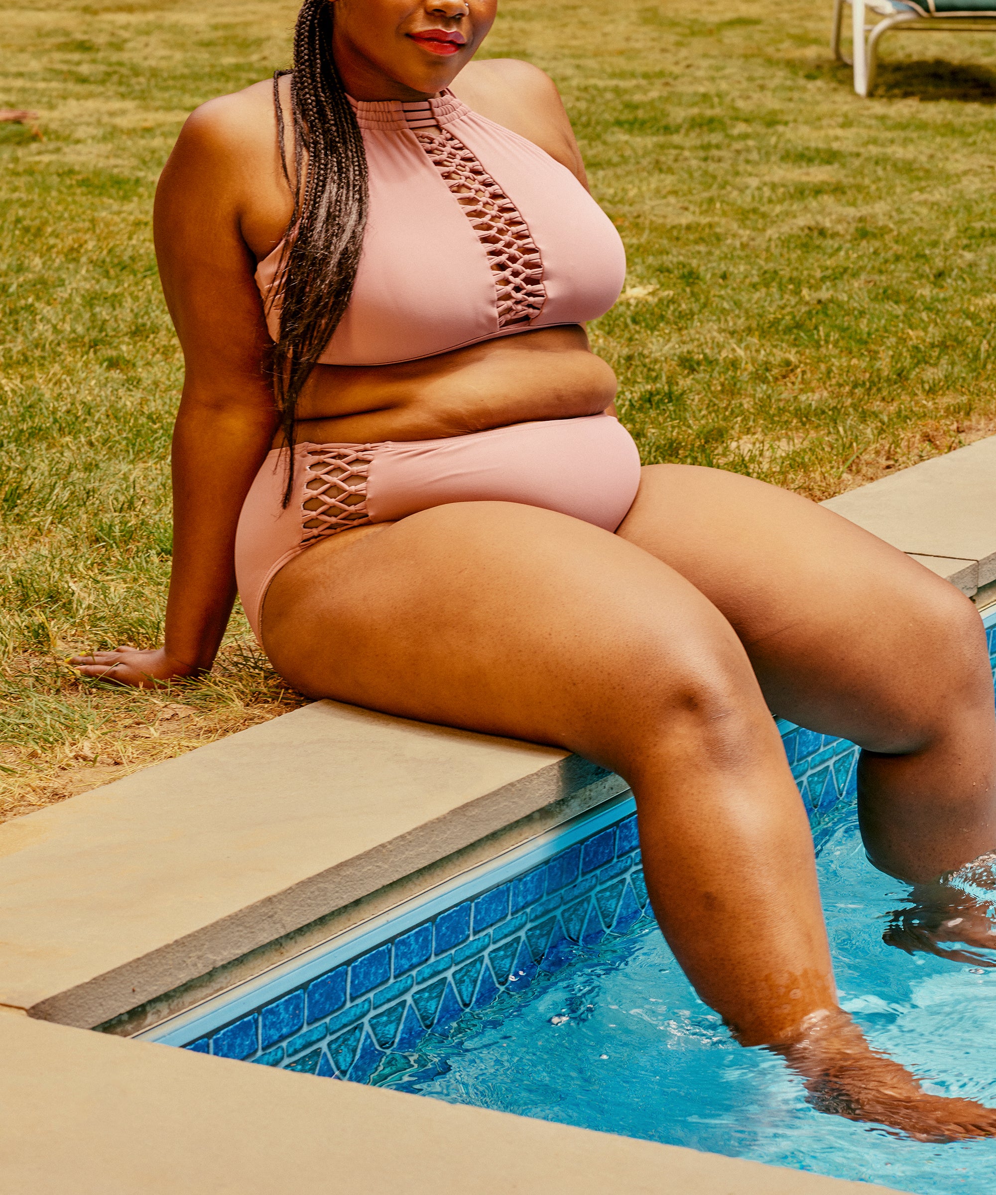 plus size fendi bathing suit