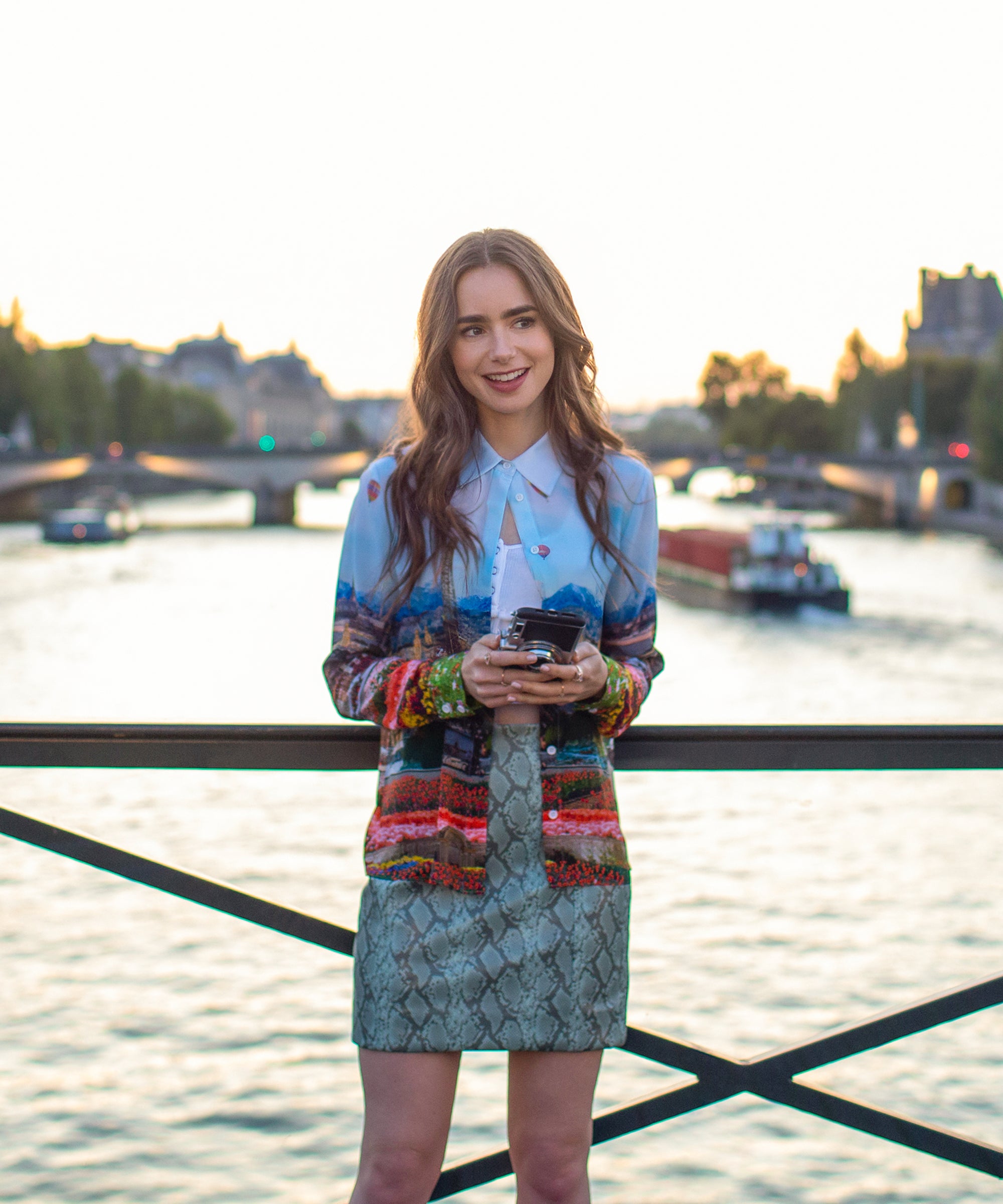 Emily in Paris': Lily Collins on Singing Scene and Unexpected Finale  (Exclusive)