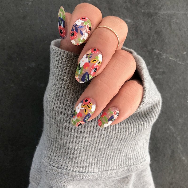 Scratch nail wraps deals