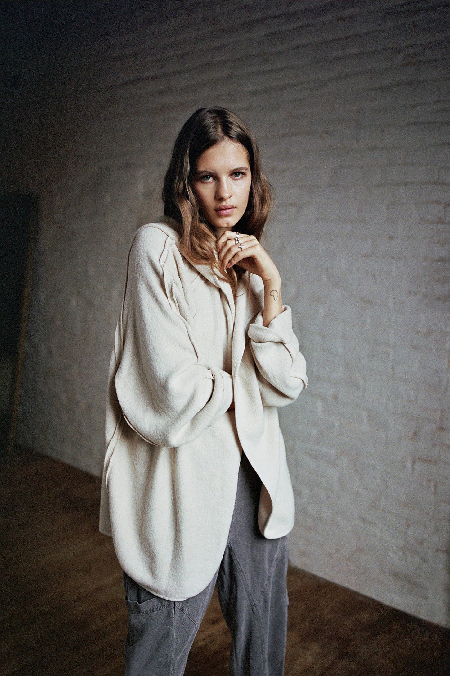 out from under houston hooded cardigan