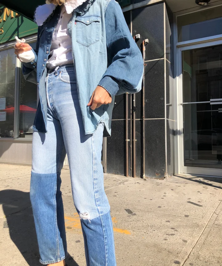 How To Wear Ganni x Levi's Sustainable Denim Collection