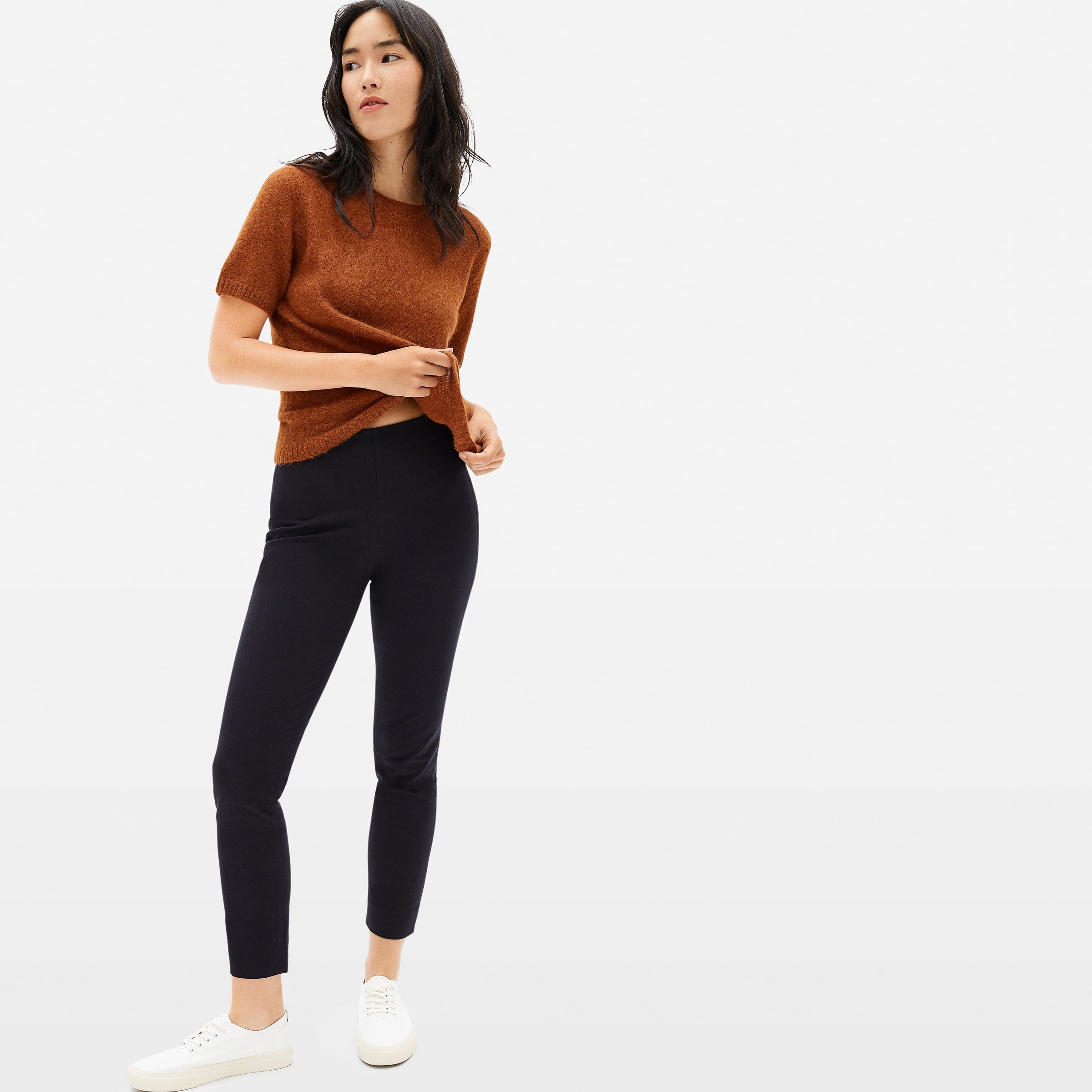 Everlane + The Stretch Cotton Pant