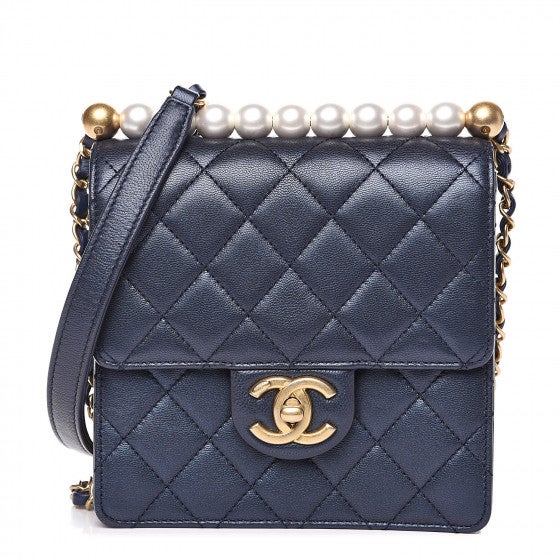 Chanel + Iridescent Lambskin Quilted Bag