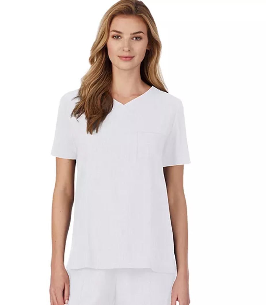 Cuddl Duds + Women’s Cuddl Duds® Scrubs Classic V-Neck Top