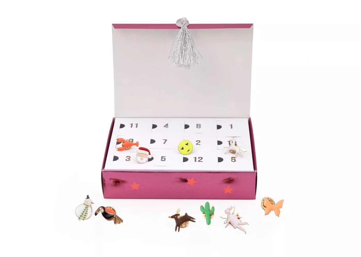 Meri Meri Enamel Pin Advent Calendar Meri Meri Enamel Pin Advent Calendar