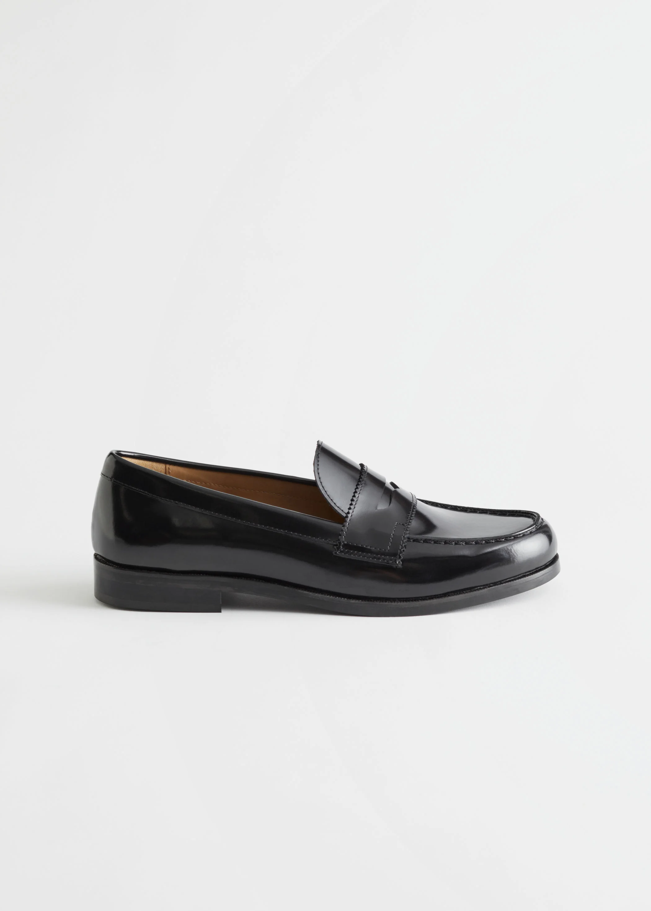Other Stories Leather Penny Loafers