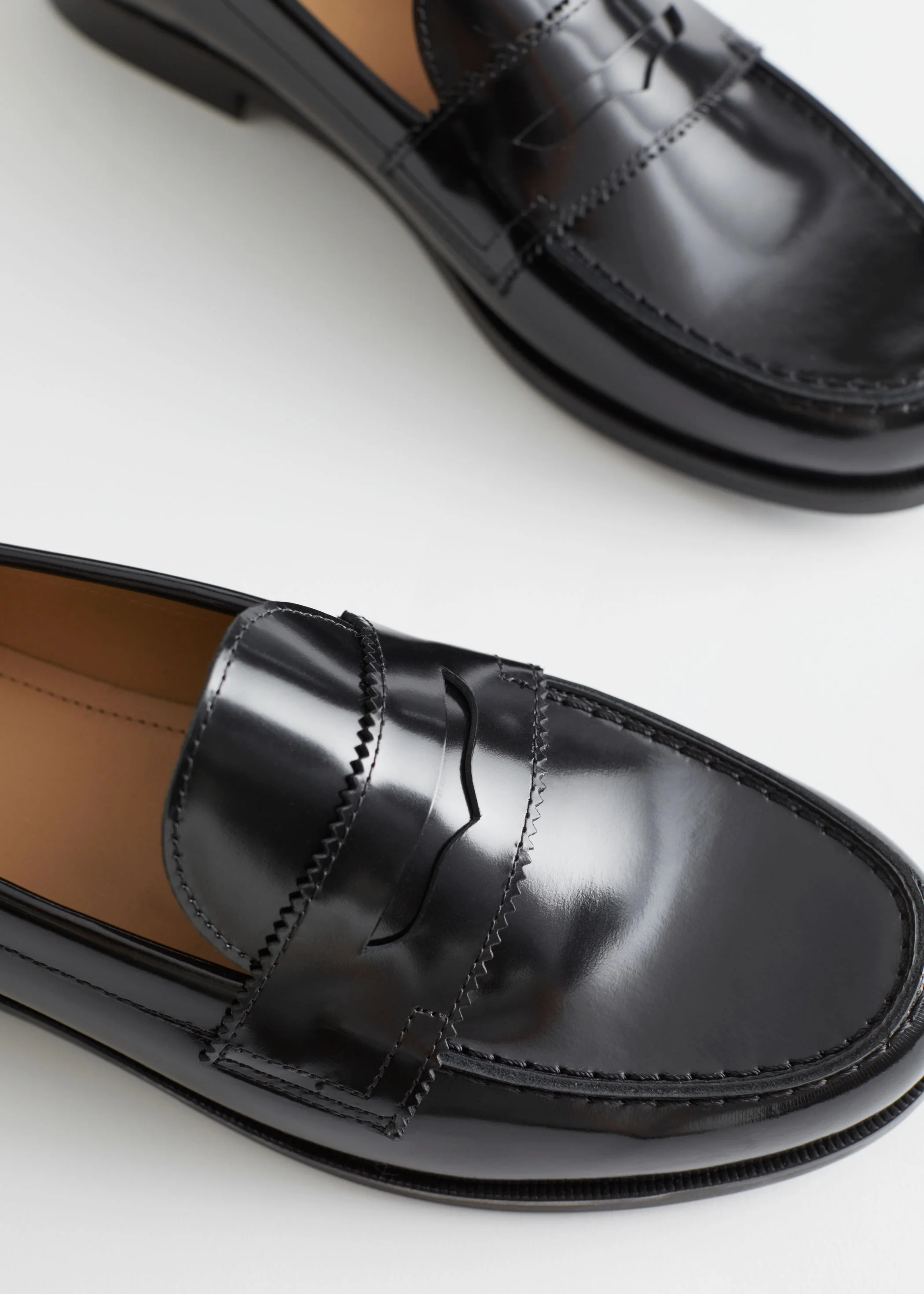 Other Stories Leather Penny Loafers