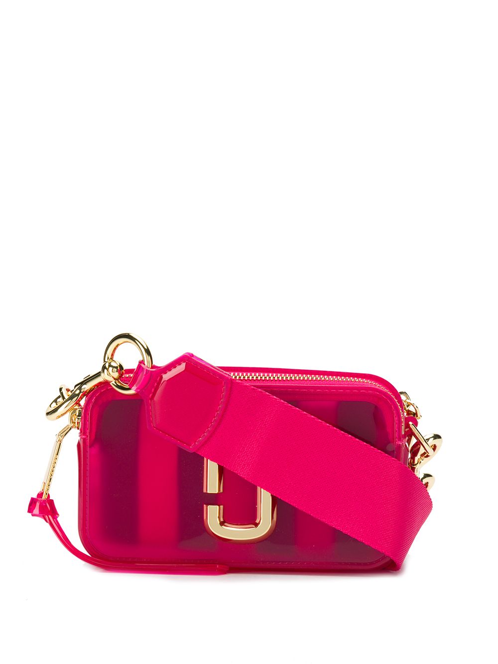 Marc Jacobs, Bags, Marc Jacobs Snapshot Bag With Pink Strap