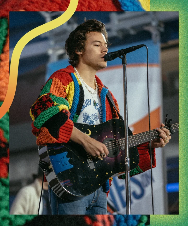 Jeans Cardigan Sweater Harry Styles How Harry Styles Makes