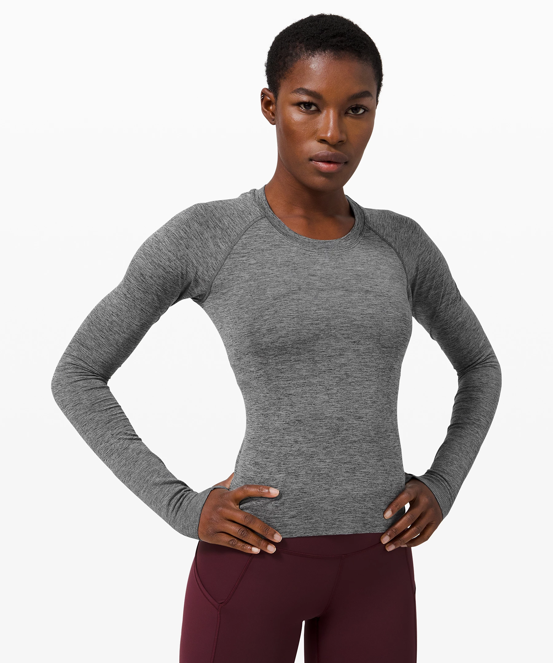 long sleeve womens workout top