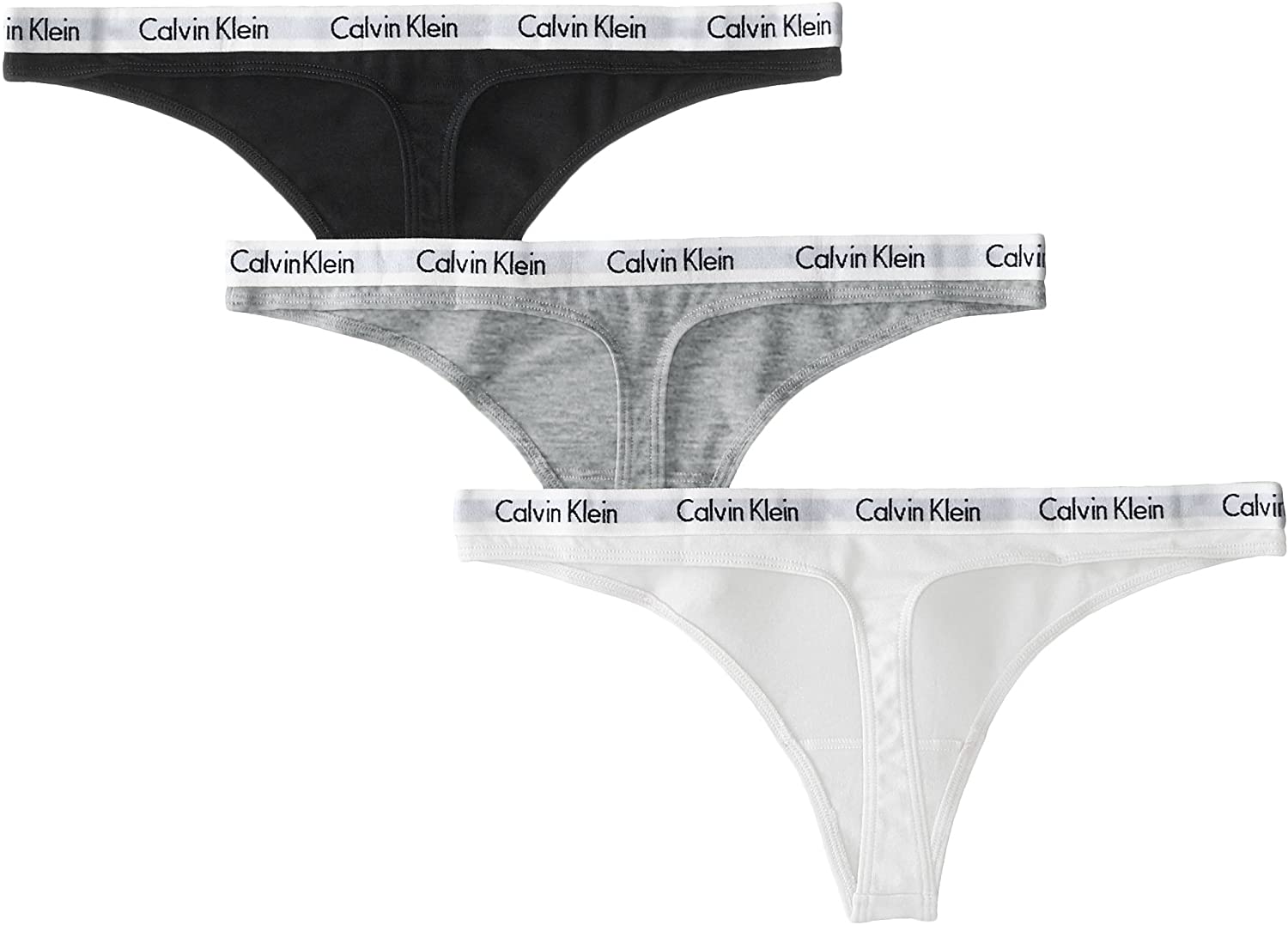Calvin Klein + Carousel Logo Cotton Thong