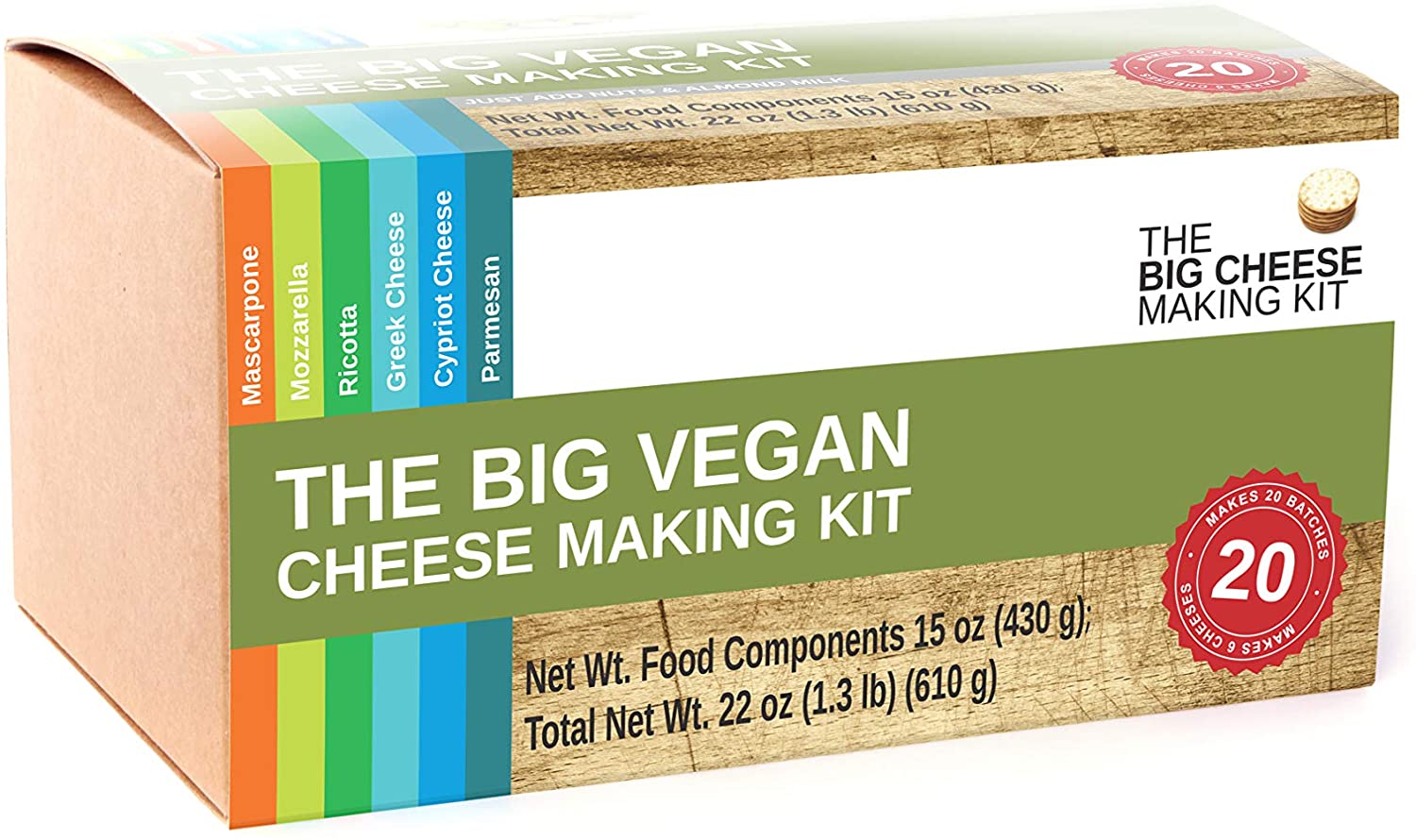 The Big Cheese Making Kit + The Big Vegan Cheese Making Kit